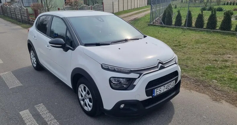 samochody osobowe Citroen C3 cena 49900 przebieg: 28000, rok produkcji 2021 z Skierniewice